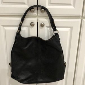Cole Haan Black genuine leather hobo purse
